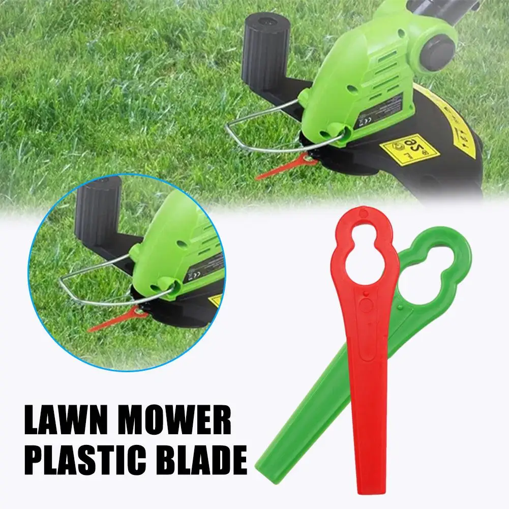 100PCS Plastic Grass Trimmer Replacement Blades Cordless Strimmer Cutter Blade Accessories for Garden Lawn Edger Tools image 4