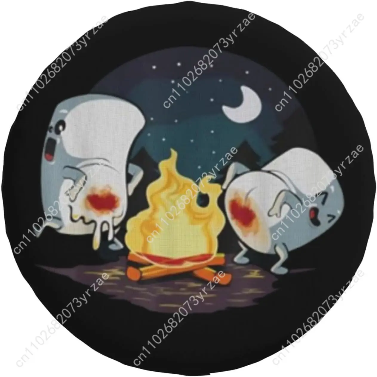 Marshmallow fogueira vários modelos de capa de pneu de carro sobressalente prevenção areia poeira chuva capa de pneu resistente durável capas de pneus