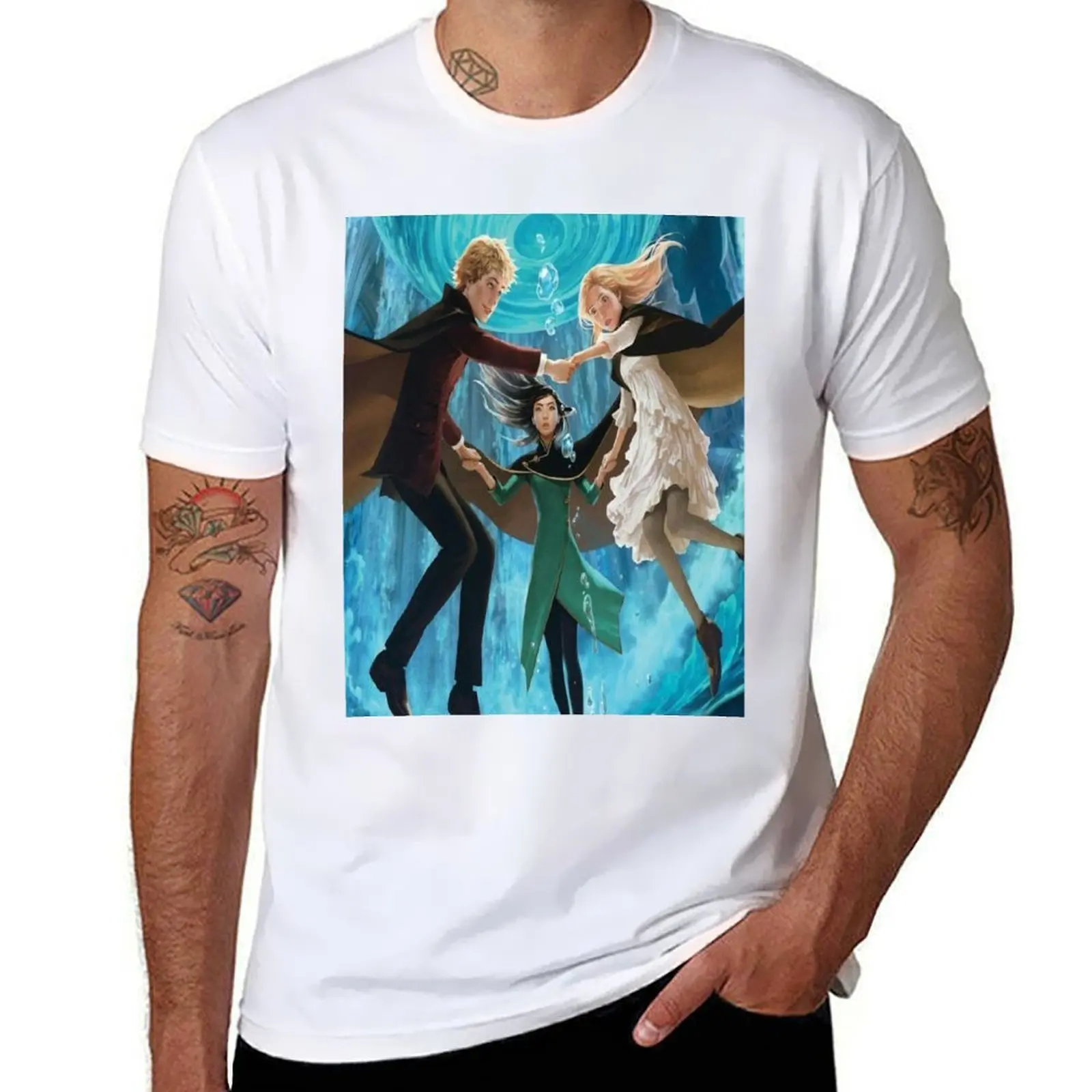 Футболка «Хранитель потерянных городов», мужская футболка, хлопковая футболка, мужская дизайнерская футболка