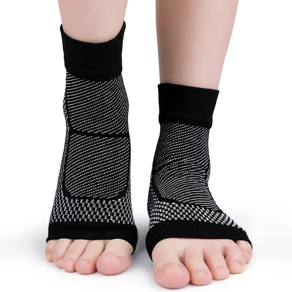 1/2/3/4/5Pair Ankle Compression Sleeves Sports Ankle Socks for Men Women Foot Swelling, Plantar Fasciitis, Sprain, Neuropathy