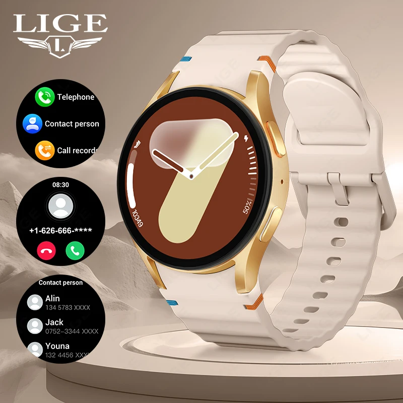 LIGE New Watch 7 Men Smart Watch Multi-Function Sports Fitness Tracker Bracelet Health monitor Women Smartwatch For Android ios