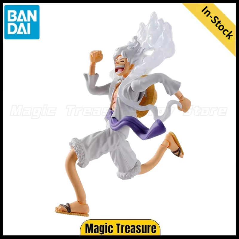 

100% Original Bandai Sh Figuarts Shf One Piece Monkey.D.Luffy Gear5 Movable Figuarts Anime Model Toy Gift Collection