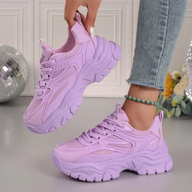 miaoguan Platform Sneakers White 4