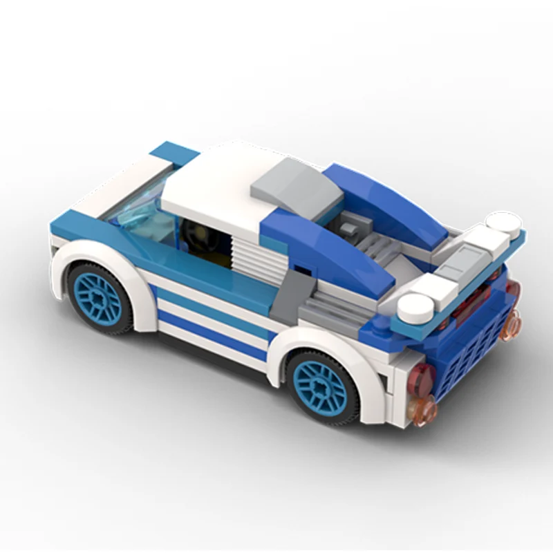 Snelheid Racewagen Model MOC Bouwstenen Klassieke Racewagen Modulaire Technologie Kinderen Vakantie Geschenken Monteer Speelgoed Pak