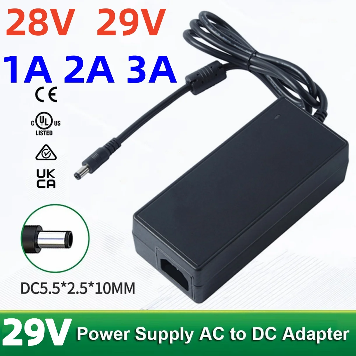 Armchair AC/DC 28V 2A 28V3A 29V 3A 29V2A Power Supply Adapter 29V1A 29V1.5A 29V3A Power Adaptor Arm Chair Massage Sofa 28 Volt