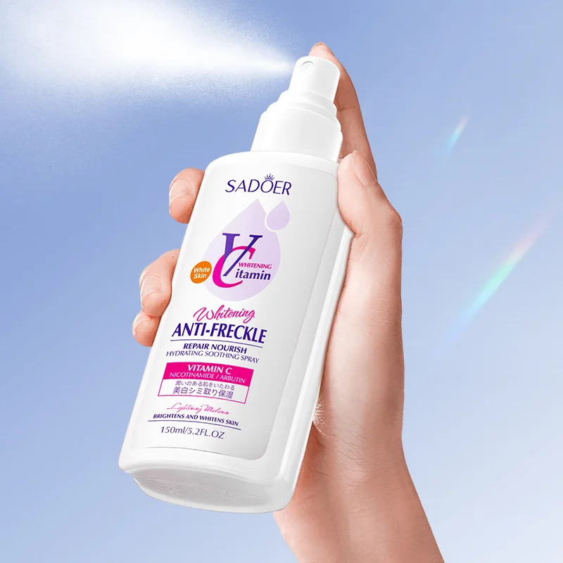 Face Whitening Serum Spray Brightening Removal Wrinkles Fade Blemishes Dark Spot Soothing Facial Moisturizing Essence Skin Care