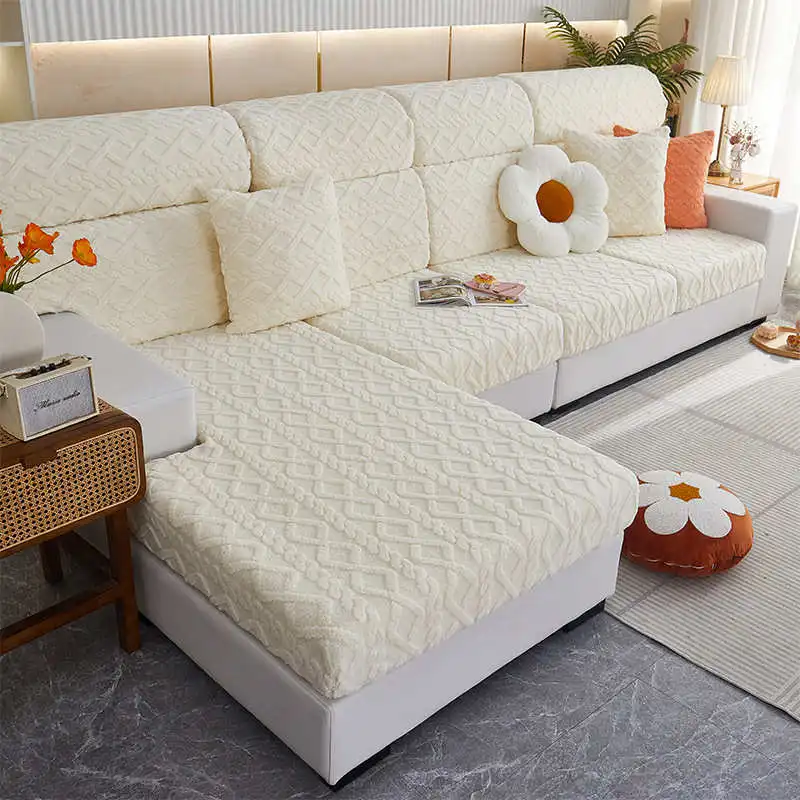 Simple Sofa Cover All-in-one Package Stretch Sofa Hat Non-slip Cushion Back Cover Four Seasons General Type