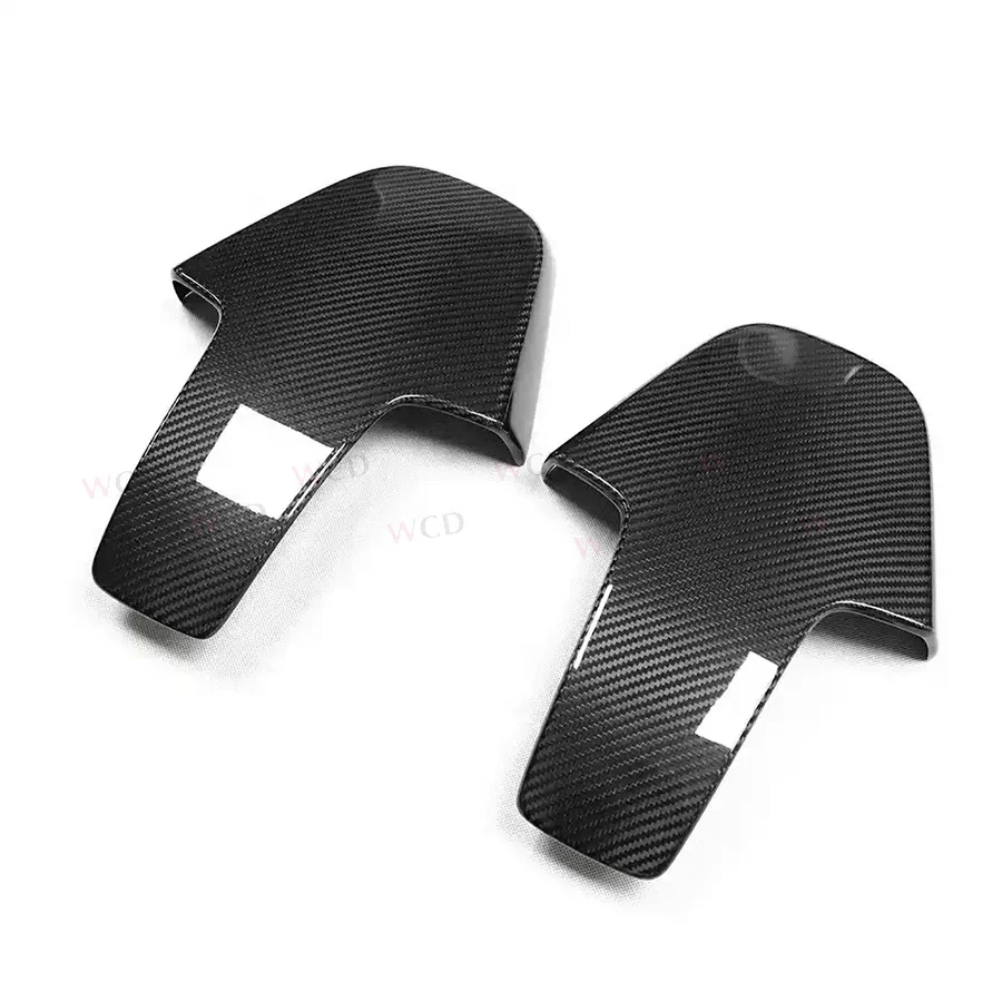 2Pcs/set Car Interior Trims Carbon Fiber Seat Back Cover For BMW G80 M3 G82 G83 M4 2021+