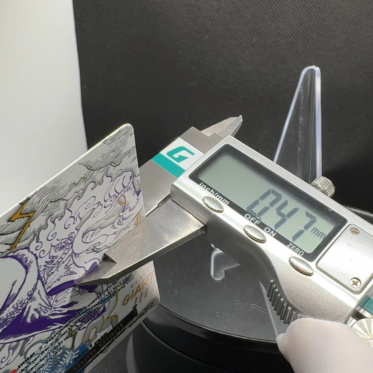 One Piece TCG OPCG English Gum-Gum Гигантская карта УФ-печать GGG Карта событий Текстурированная фольга Карты Коллекционные карты аниме