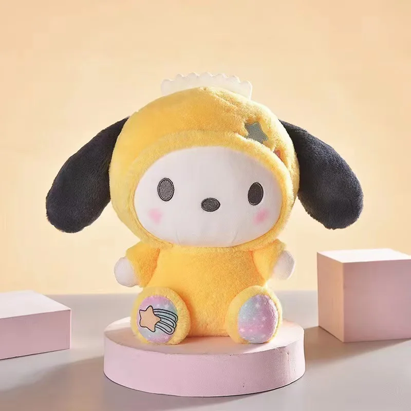 

Sanrio 20 см аниме Sanriod игрушки Kawaii Kuromi Mymelody Cinnamorol красочная плюшевая серия любви мягкая игрушка подушка Рождественский подарок декор