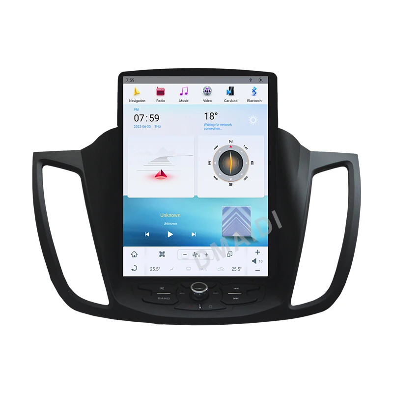 Nawigacja GPS Android 11 dla Ford Kuga 2013-2017 10,4 \