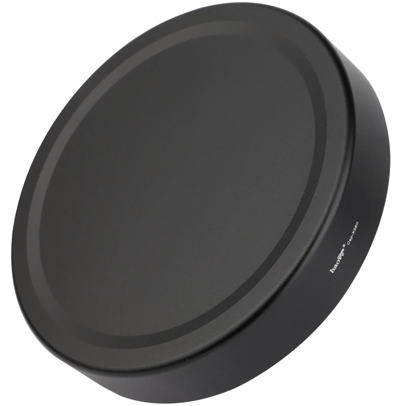 Haoge LH-X56II 렌즈 후드 금속 사각형 총검, 후지필름 XF56mm F1.2 R WR 렌즈, 후지 XF 56mm F1.2 마크 II 렌즈 후드, 캡 포함