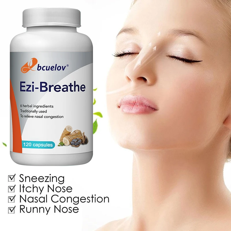 Respiratory Health Supplement - Helps To Thin and Clear Mucus That Blocks The Airways, Relieve Respiratory Infections, Swelling