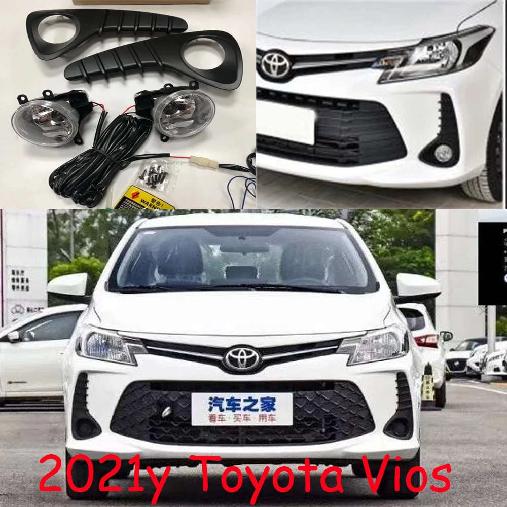 

Car bumper headlight for Vios fog light 2021~2022y car accessories halogen bulb auto vios headlamp