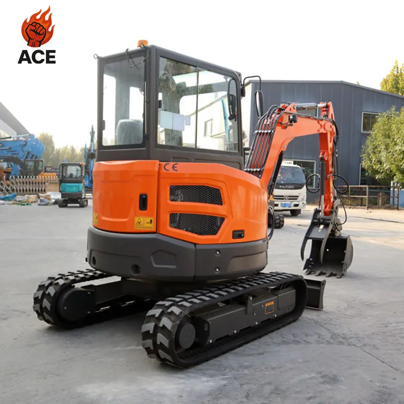 

4 ton mini crawler excavator EPA KUBOTA engine Micro Digger mini excavator 3.5ton free parts 1ton 2ton excavators for customized