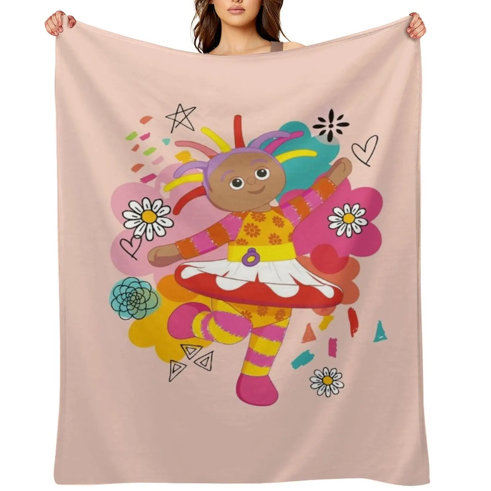 

upsy daisy In the night garden Throw Blanket Sleeping Bag Softest Warm Decorative Sofas Blankets