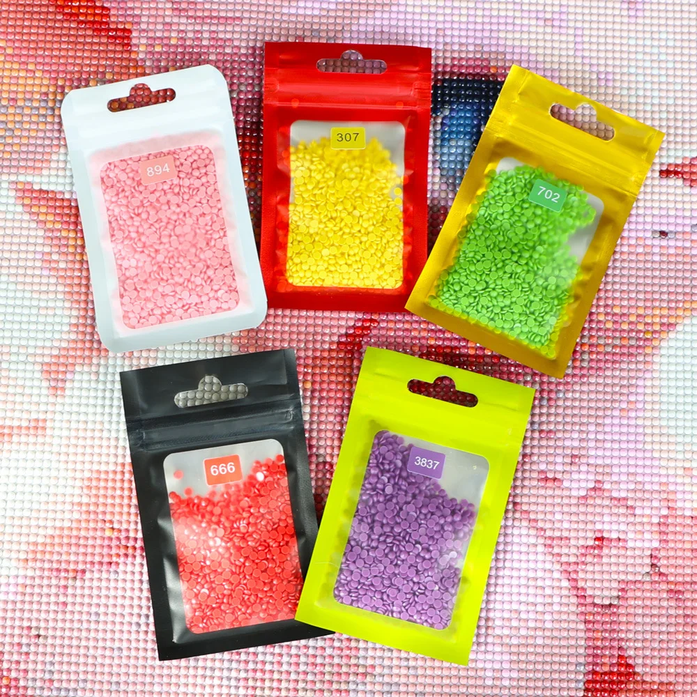 50pcs Diamond Painting Bead St - огляд і ціна Art Craft Painting