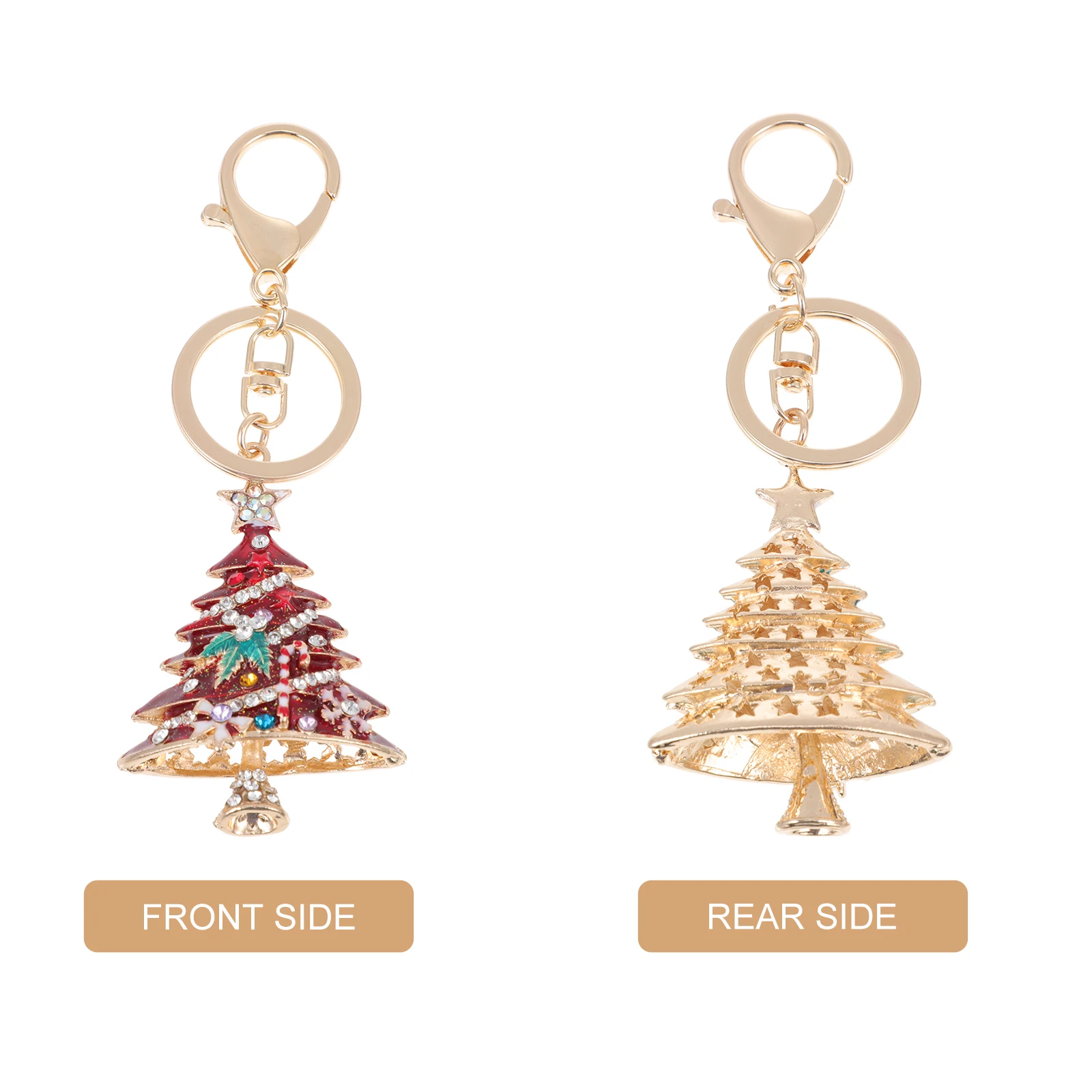 

1Pcs Premium Xmas Tree Keychain Ornament Creative Key Pendant for Gifts Bag Pendant Xmas Tree Keychain Bag Decoration