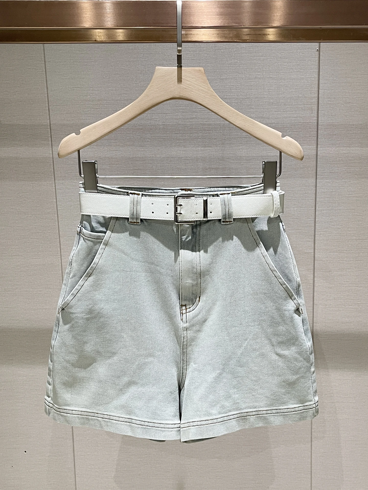 

High Waist Blue Jeans Women's plus Size Casual Wide Leg ort Pants Winter Faion American Retro Sle Comfortable Breathable