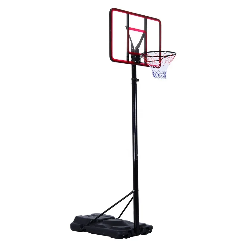 Factory Supply High Quality Portable Movable Basketball Stand Height Adjustable Outdoor Basketball Hoop
