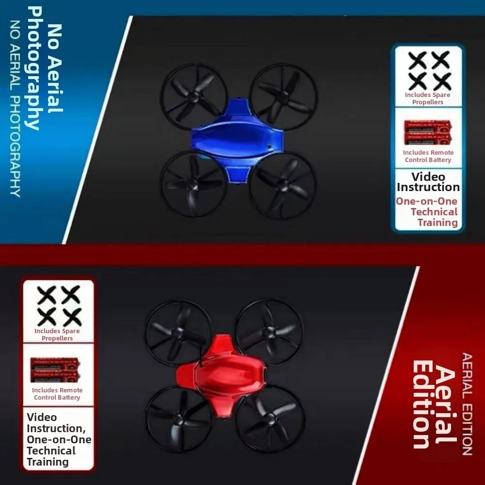 

High Quality Mini Teaching Quadcopter Assembly DIY Complete Set Accessories spiral blade Multistyles Remote Control Model