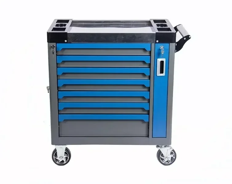 

Tool Rolling Box, 7-drawer Tool Cabinet Handcart, Heavy-duty Stainless Steel
