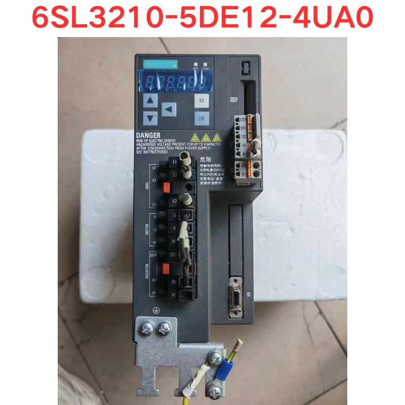 Uso 6SL3210-5DE12-4UA0 servocontrolador función comprobar OK