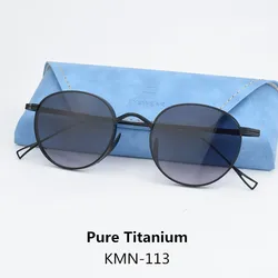 2025 luxury Brand vintage Sunglasses Men Women Oval Titanium Retro Sunglass Driving Sun glasses Fashion UV400 Female Glasses