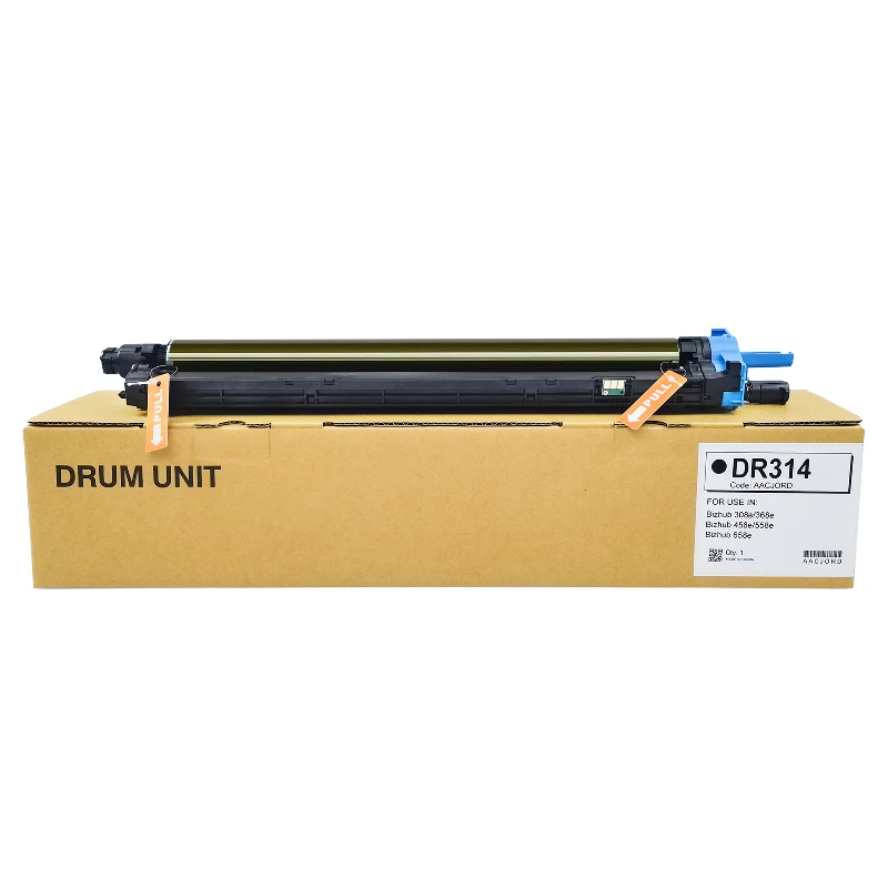 1pcs DR314 Drum Unit For Konica Minolta Bizhub 458e 308e 368e 558e 658e Compatible Copier Spare Parts