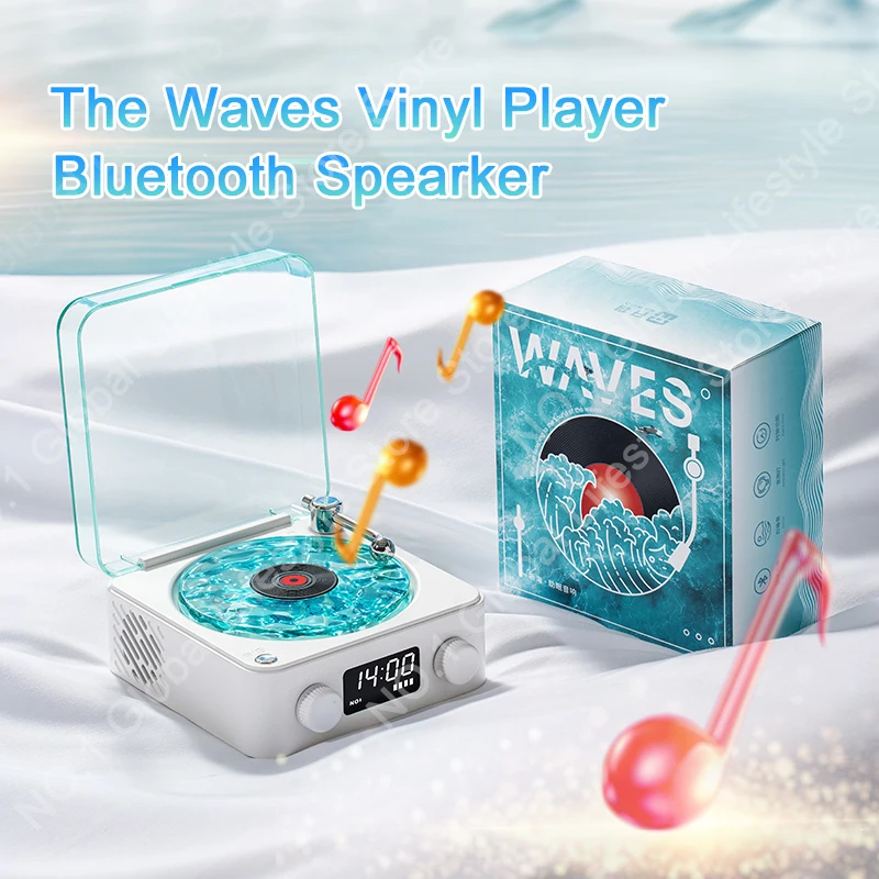 Wireless Bluetooth Speaker Music Box Birthday Party Decorations Galaxy Projector Led Light Portable Vintage Sleep Subwoofer Lamp