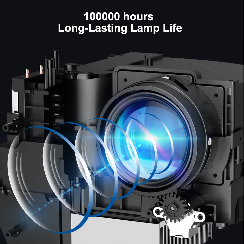 ThundeaL Full HD 1080P TDA5W Mini Tragbarer Bildprojektor Android WiFi 4K Video TDA5 Smart Home Theater Kino-Beamer – Detail 1