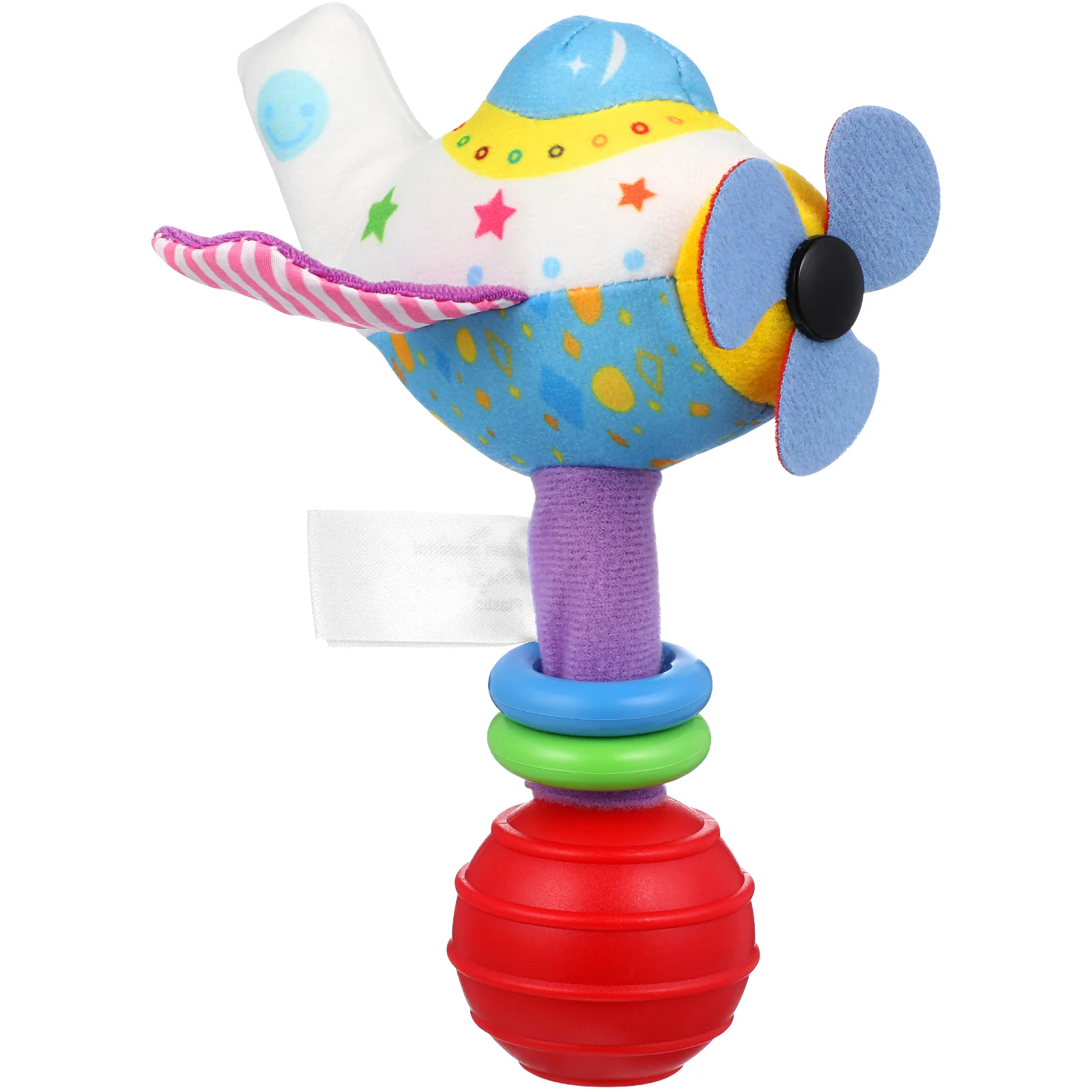 Baby Toys Rattle Bed Bell Hearing Training Infant Plaything Hand for Cartoon Cloth Newborn