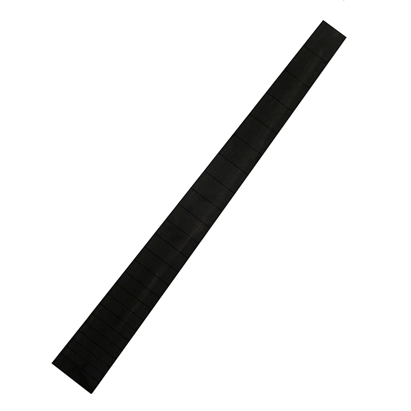 

Electric bass ebony fingerboard processing, customized processing, cutting, threading, grooving, sound point shaping, polishing