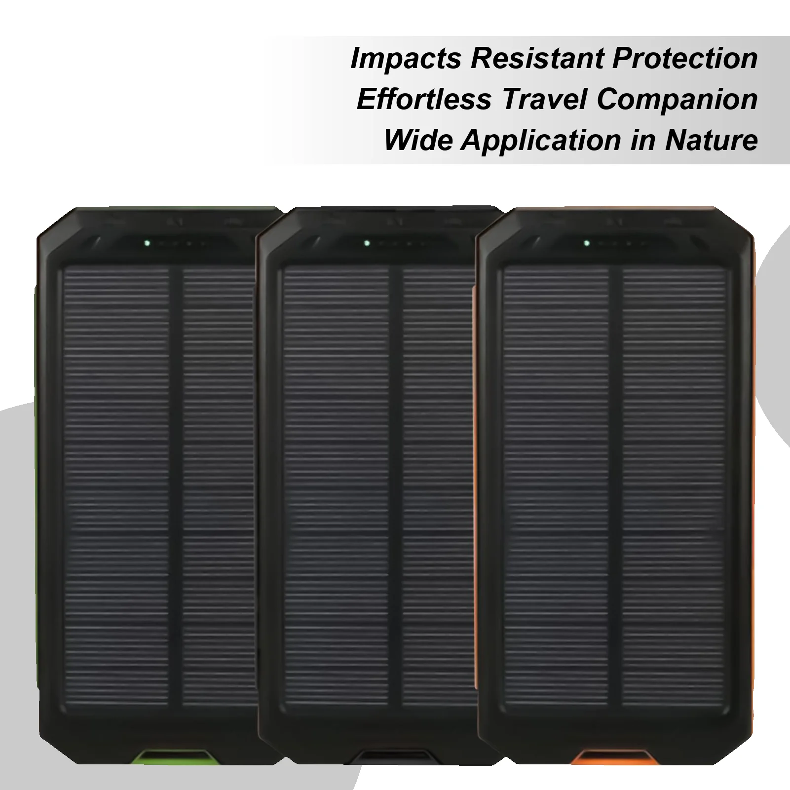 

Крышка солнечных зарядных устройств Встроенный компас Корпус зарядного устройства с солнечной панелью Долговечная защита с легкой крышкой для рюкзака и пешего туризма