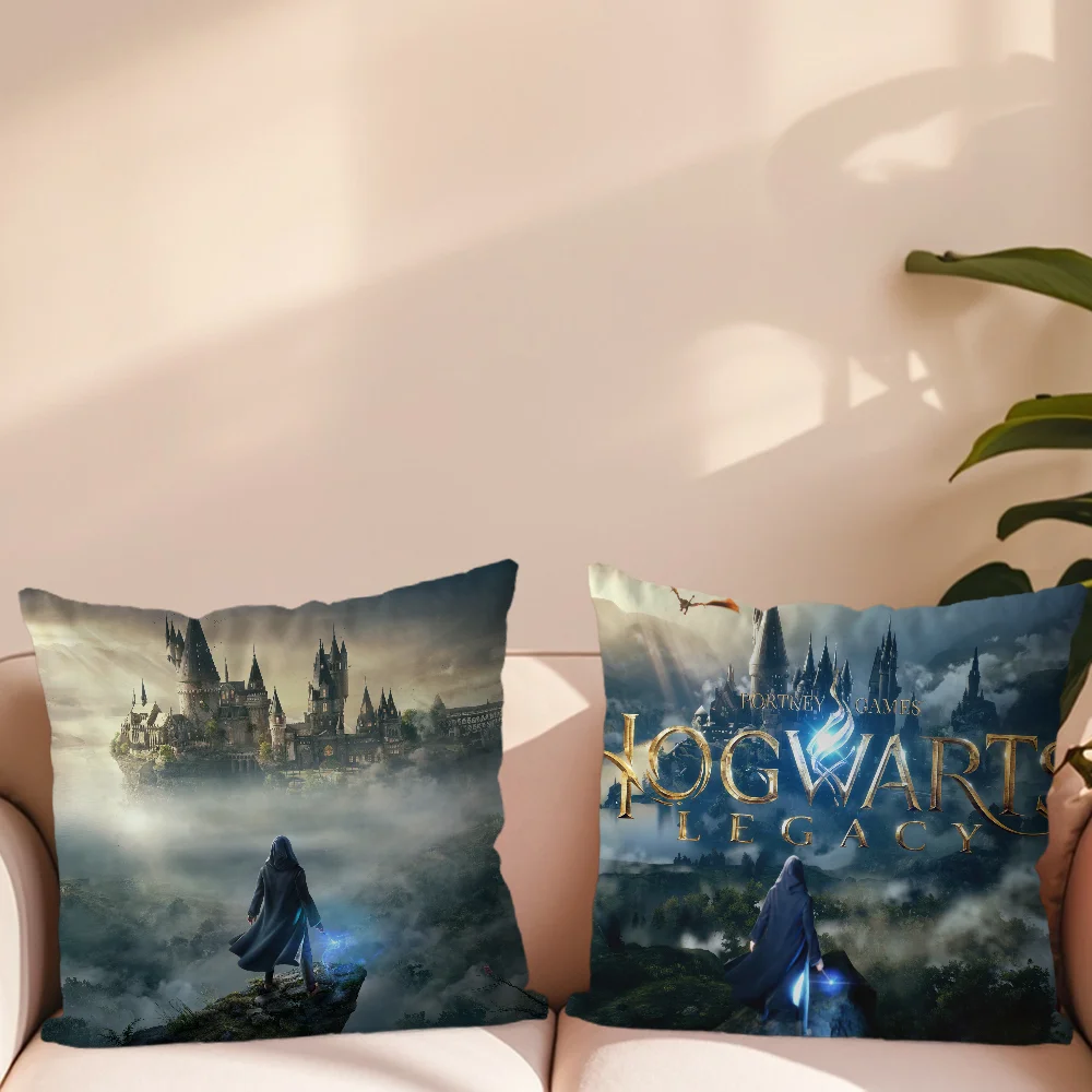 Game H-Hogwarts Legacy Pillow Case Sofa Decorative Home Printing Cushion Cover