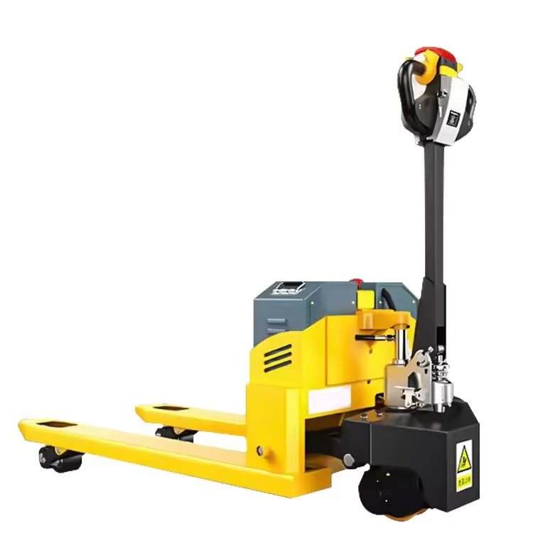 Electric Pallet Truck Pallet Jack Truck Trolley Warehouse Electric Pallet Truck 2t 3t Lithium Battery Manufacturer Direct Supply