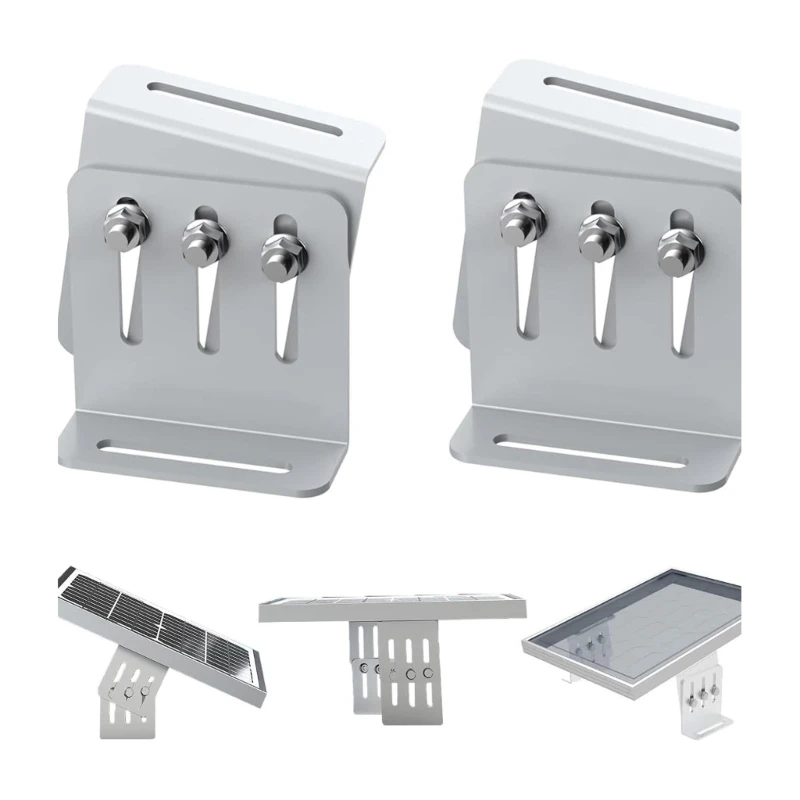 Adjustable Solars Panel Mounting Brackets Tilts for Sun Exposure M4YD