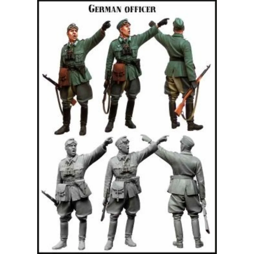 

Комплект модели солдата из смолы 1/35, военная тема, в разобранном и неокрашенном виде GK,