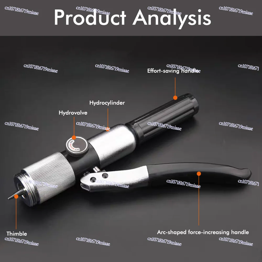 

Hydraulic tube expander 10-42mm lever type refrigeration copper tube expander, manual tube expander tool