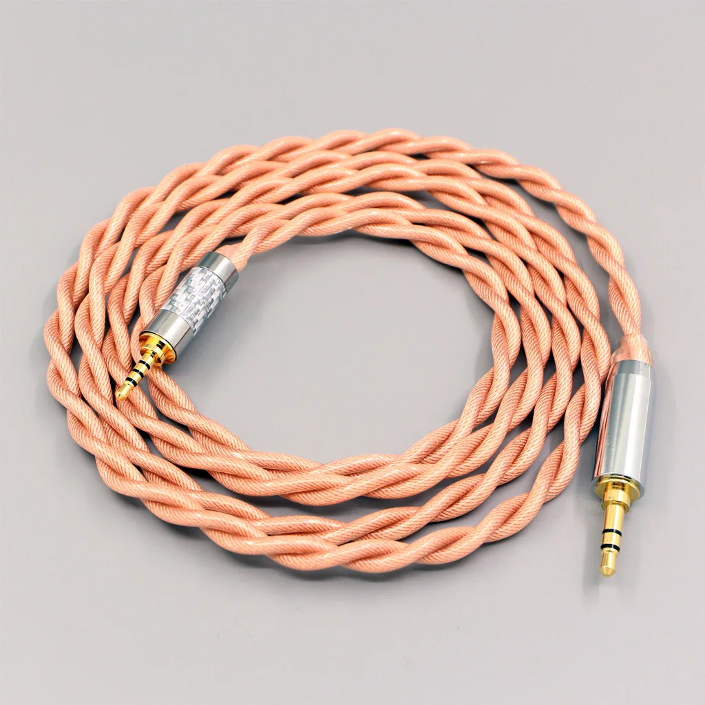 Type6 756 core schermatura 7n Litz OCC cavo auricolare per beyerdynamic DT 240 Pro DT240Pro Shure AONIC 50 LN008009