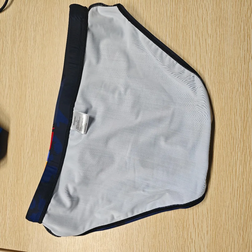 Professional swimming trunks youth training men's swimming trunks fashion printed European and American briefs 10062