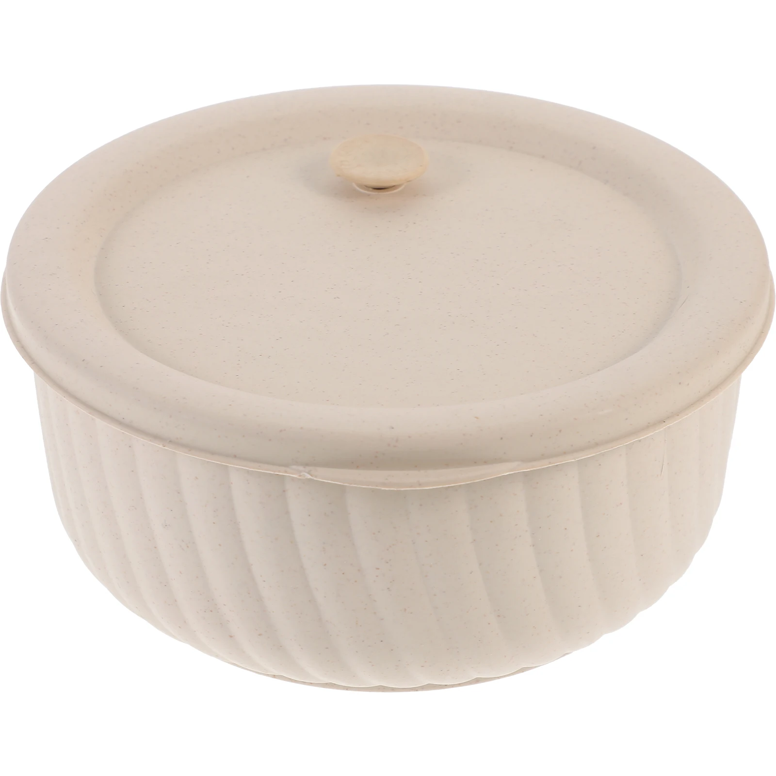 

Wheat Straw Food Container Bento Lunch Box Reusable Microwaveable Insulation Case Office Outdoor Small Fruit Household Storage
