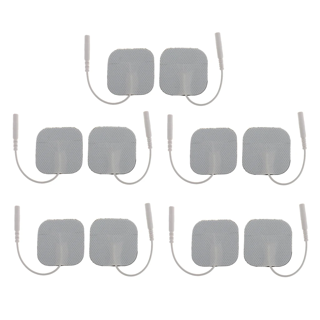 

Лот из 10 шт. РЕГУЛИРУЕМЫЕ Сменные подушечки для цифрового массажера 1,6x1,6 дюйма