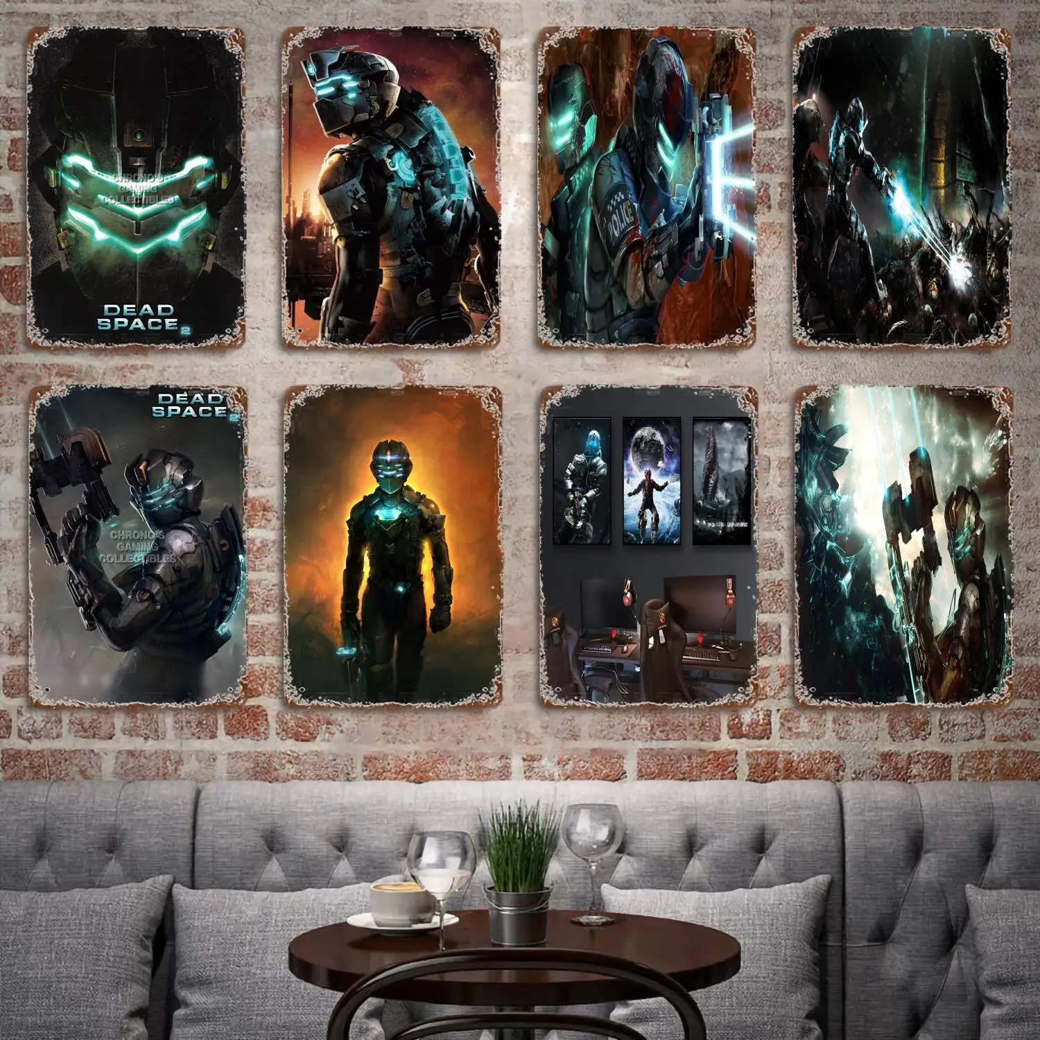 

Dead Space metal Decor Poster Vintage Tin Sign Metal Sign Decorative Plaque for Pub Bar Man Cave Club Wall Decoration