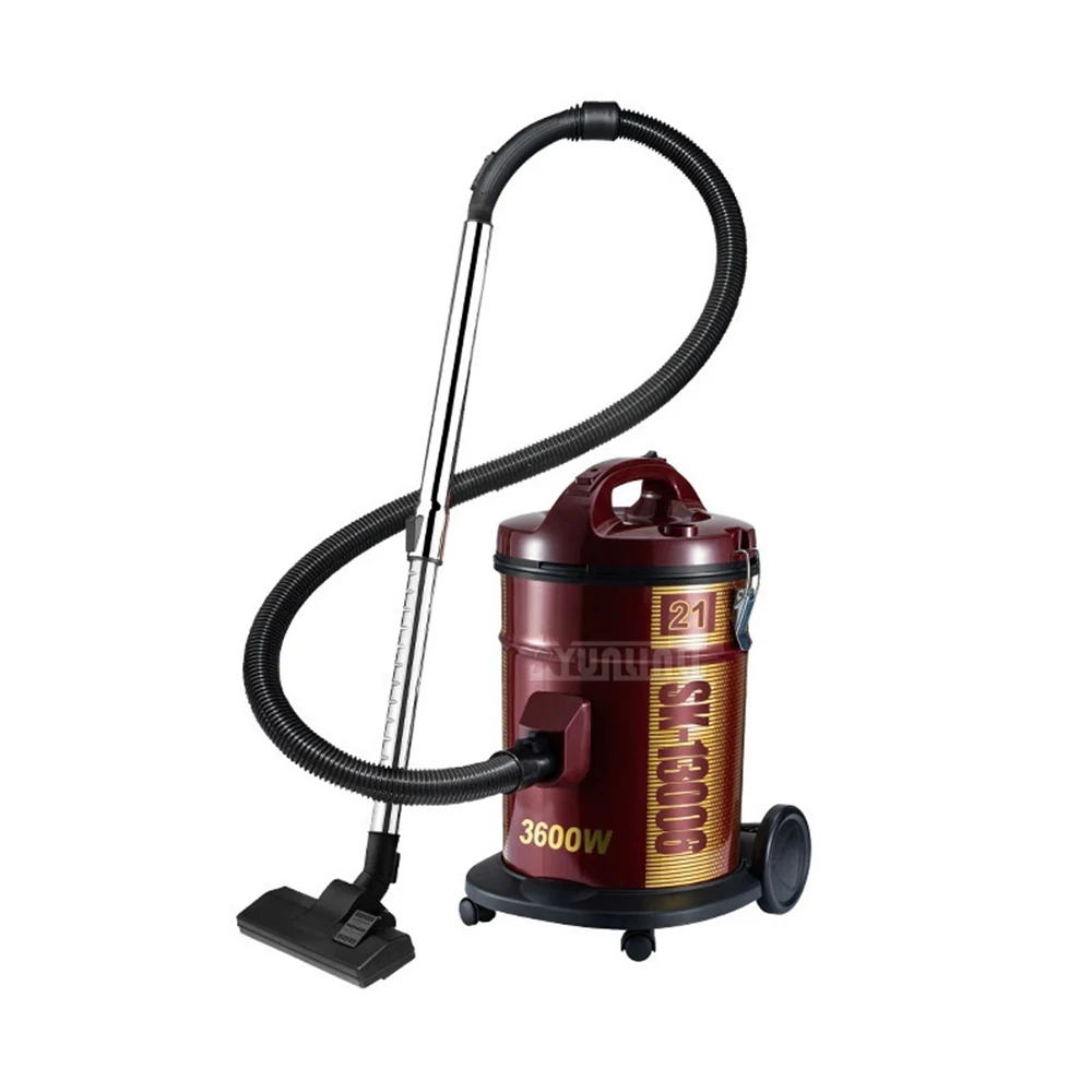 SK-13006 휴대용 진공청소기, 21L 대용량 흡입 기능을 갖춘 가정용 고출력 건조 진공청소기