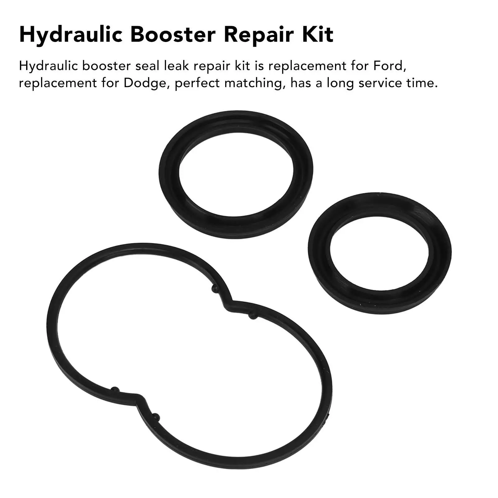 Hydraulic Booster Rebuild Kit Hydraulic Booster Repair Kit Rubber High Accuracy for car