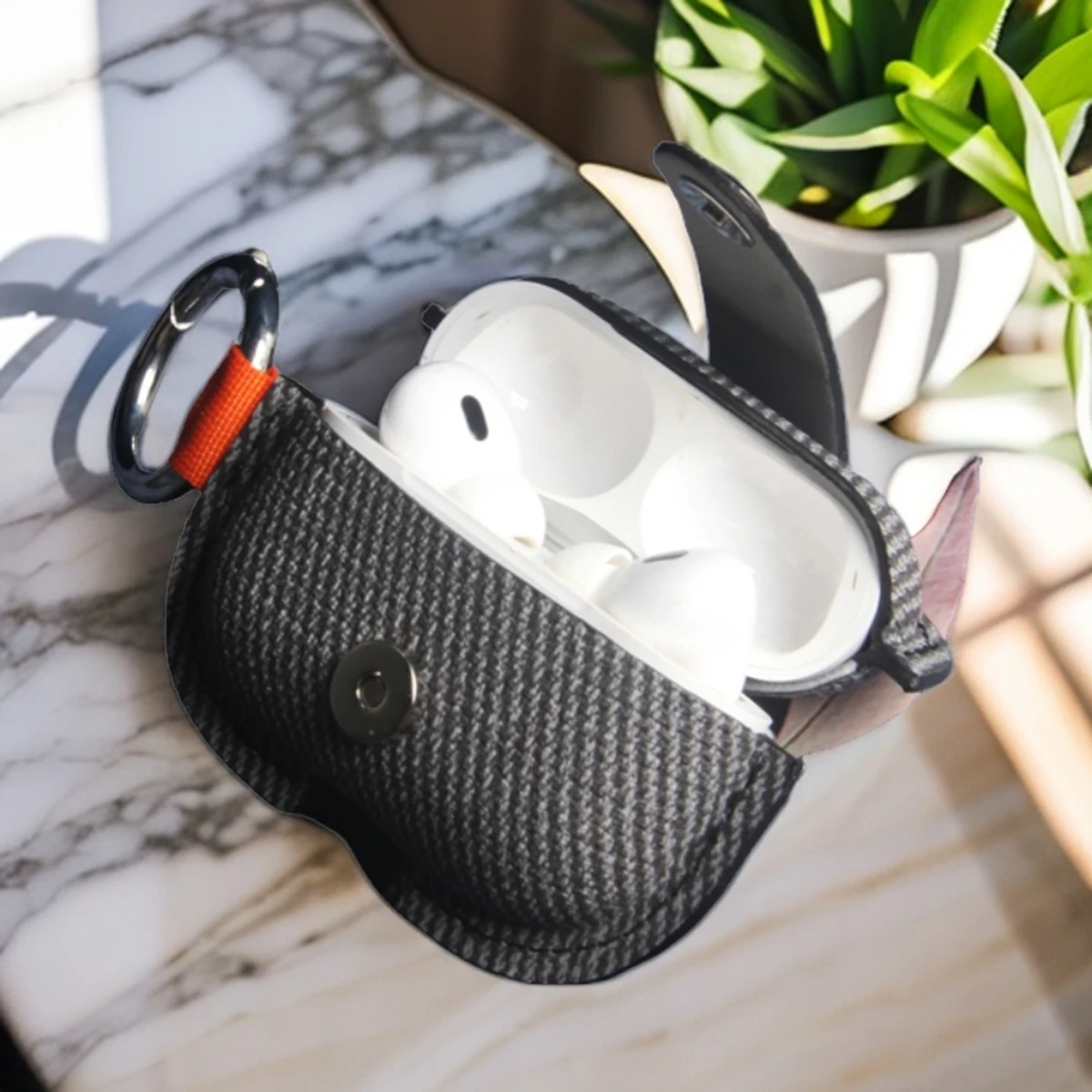 ل Airpods 4 حافظة لينة فاخرة بو الجلود حقيبة سماعة الاذن ل Airpods 3 TWS سماعة غطاء وقائي لابل Airpod Pro/Pro 2nd