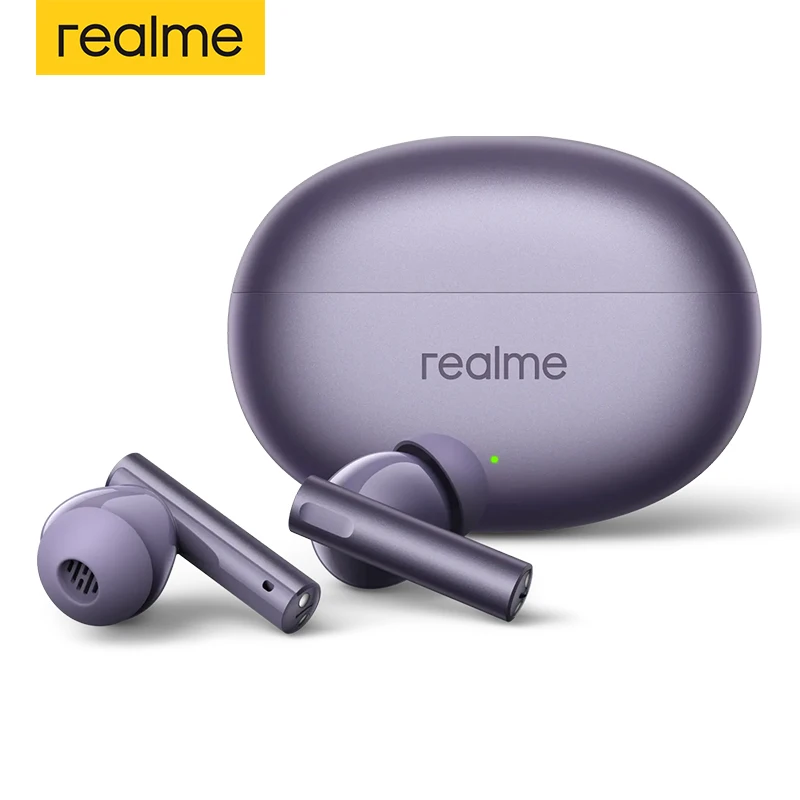 

Realme Buds Air 6 Earphones TWS Wireless Bluetooth 5.3 ANC Active Noise Reduction Headphones HD LHDC Earbuds Hifi Headset Gamer