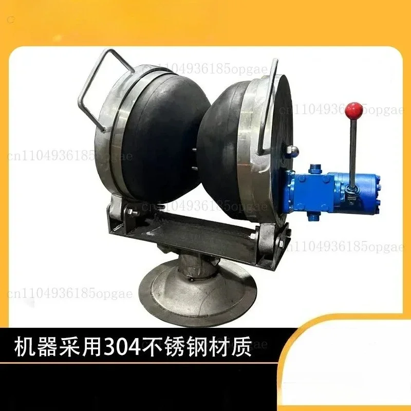 Hydraulic marine clamping machine, hemisphere type 30 type 40 type full set of rope lifting machine, net lifting machine,