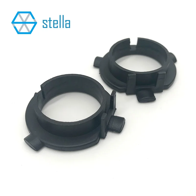 Stella 2pcs H7 LED headlight Holders/Adapters Lamp Base for KIA K3/4/5 Sorento Grand Santafe Sportage R...Hyundai Sonata etc.